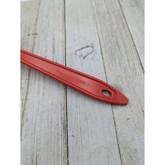 Hutzler Spatula Nylon Slotted Reinforced Turner Flipper No 717 Red LOPOL - Picture 5 of 7